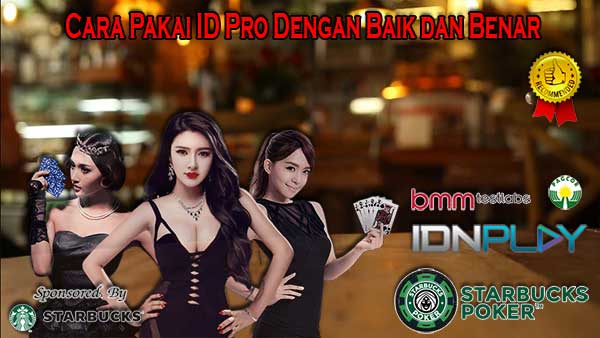 Cara Pakai ID Pro Dengan Baik dan Benar