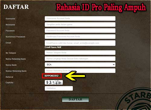 Rahasia ID Pro Paling Ampuh